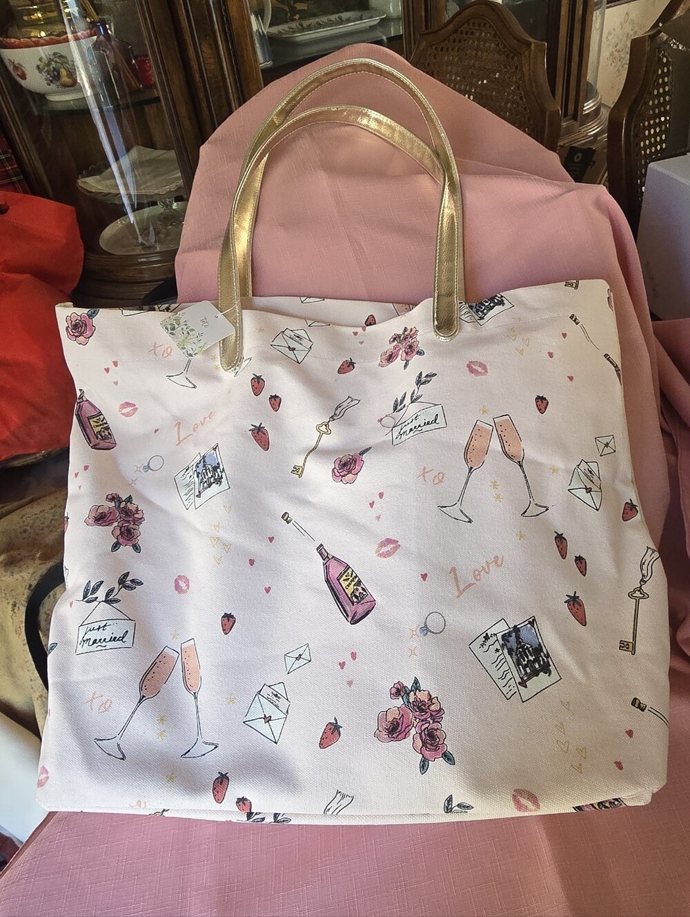 NWT Women’s 'Just Married' Tote